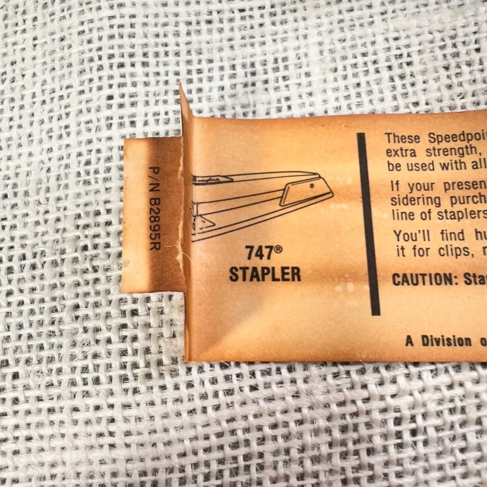Swingline S.F.‎ 4 Speedpoint Staples 5000 Count Mid Century Office Supply NOS